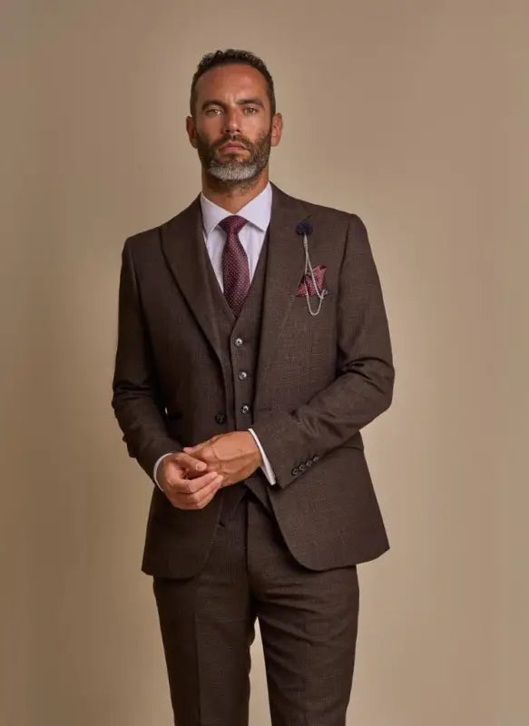 Cavani Caridi - Kavaj Mörkbrun
