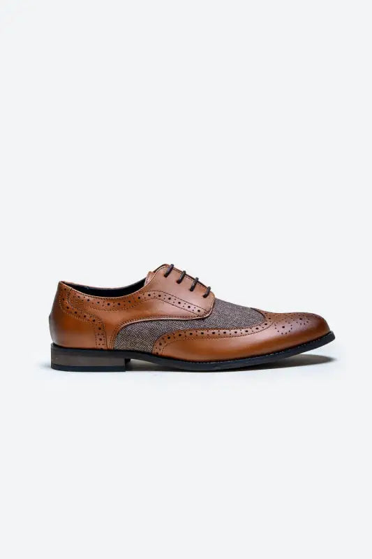 Cavani Oliver Tweed Skor - Brun