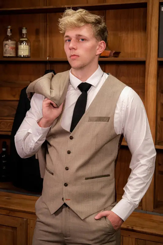 CASTLESON – Väst Major Beige