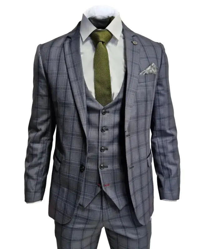 3-delat herrkostym Jose Grey