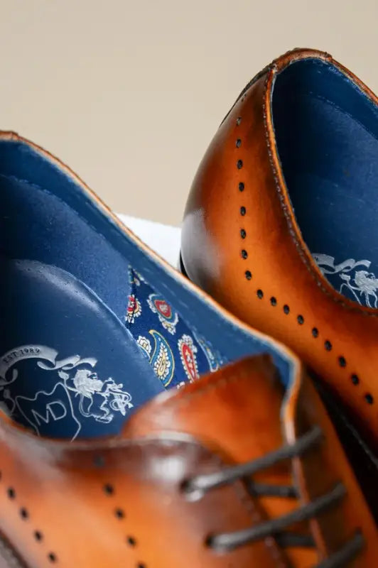 Bruna läderskor Marc Darcy Jake - Wingtip brogue - schoenen