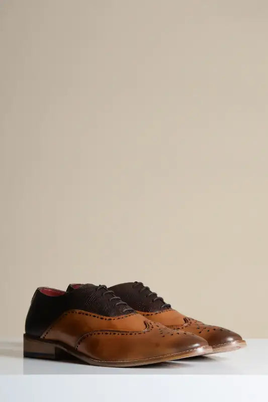 Bruna läderskor Marc Darcy Ryan - Wingtip brogue - schoenen