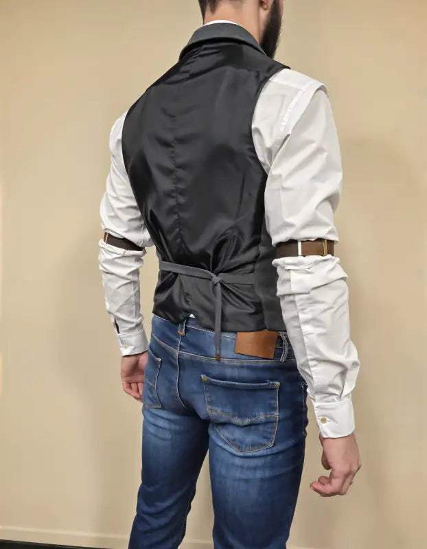 Business Casual-outfit: Urban grå stil – Mix & Match