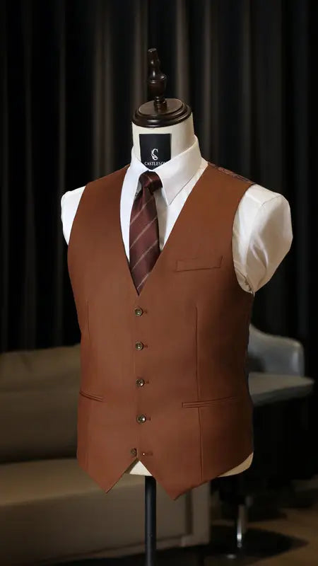 CASTLESON Admiral – Tredelad Kostym För Herrar Rutig