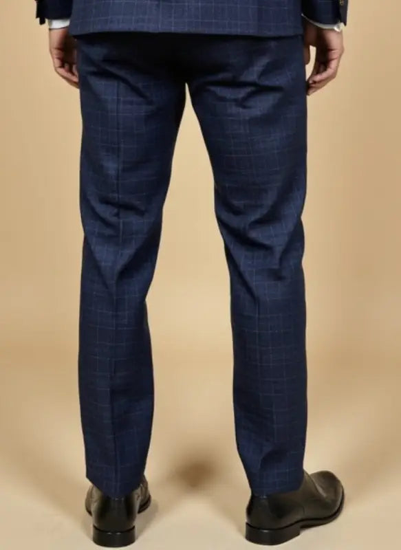 CASTLESON – Byxor Phantom Marinblå - Pantalon