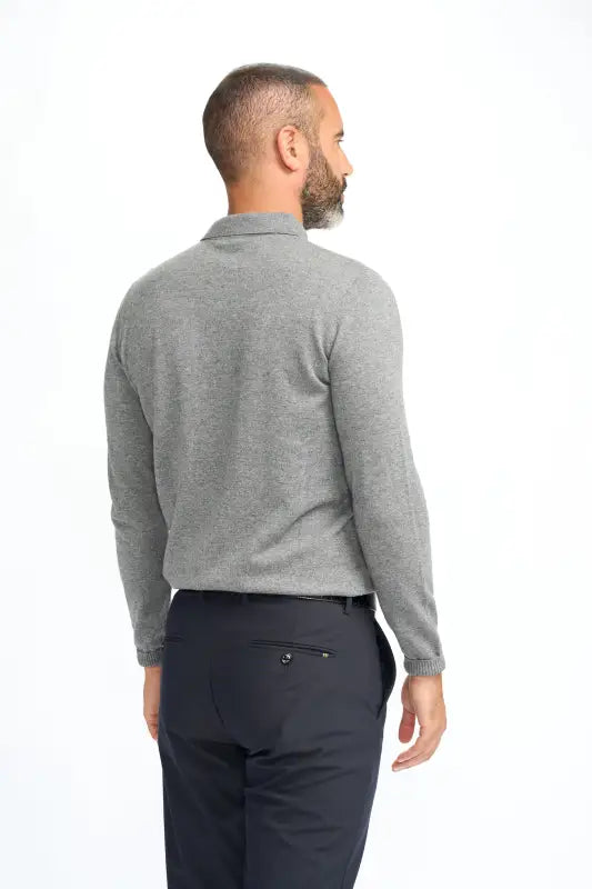 Cavani Boom Navy – Pikétröja för herr - pullover
