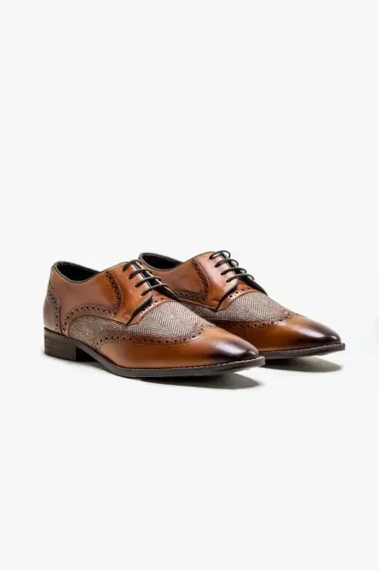 Cavani Faro Tweed Skor - Brun | Cavani Faro Skor - schoenen