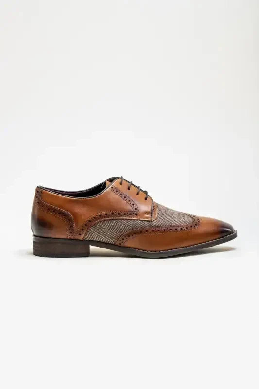 Cavani Faro Tweed Skor - Brun | Cavani Faro Skor - schoenen