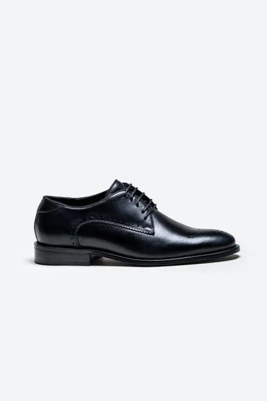 Cavani Madrid Skor Svart - Wingtip Brogue - schoenen