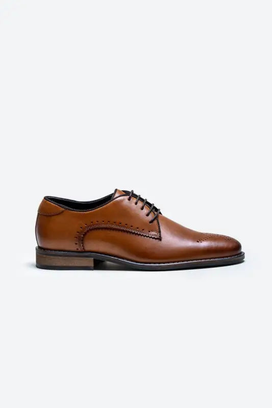 Cavani Madrid Skor Tan - Wingtip Brogue - schoenen