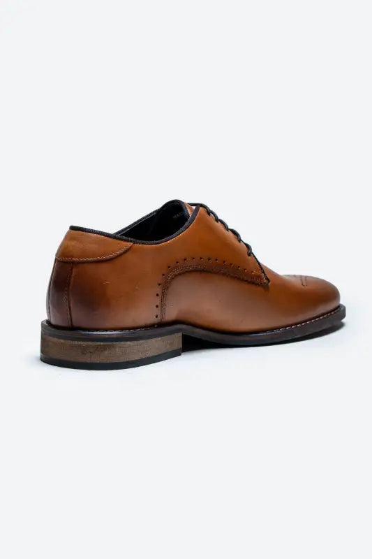 Cavani Madrid Skor Tan - Wingtip Brogue - schoenen