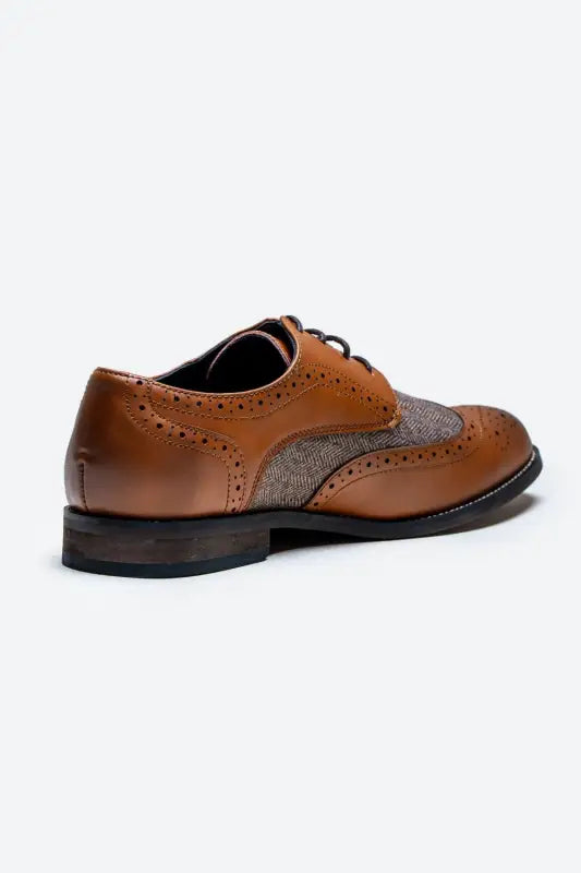 Cavani Oliver Tweed Skor - Brun - schoenen