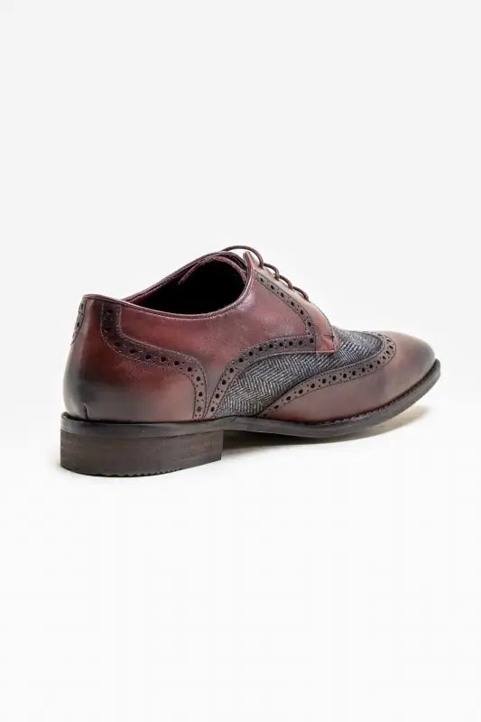 Faro Tweed Skor Bordo | Cavani Faro Bordo - schoenen