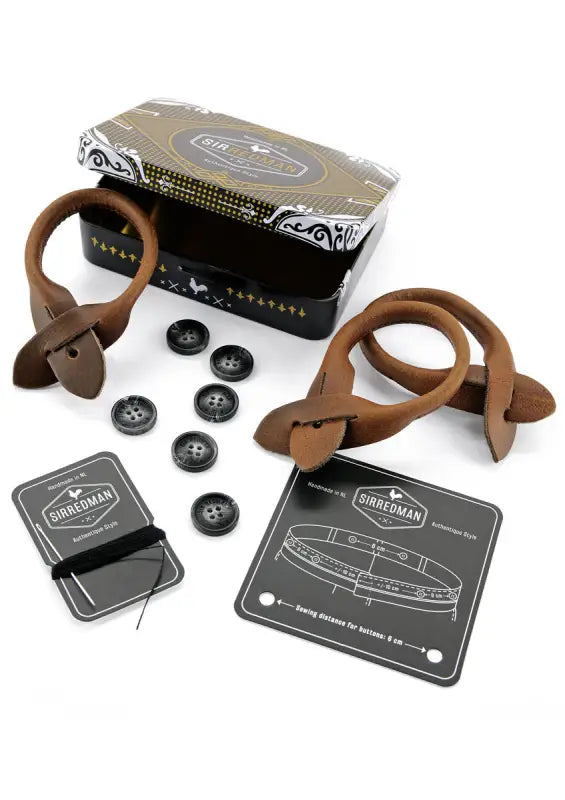 Hängslen Classic Luxe Essential brun - Bretels