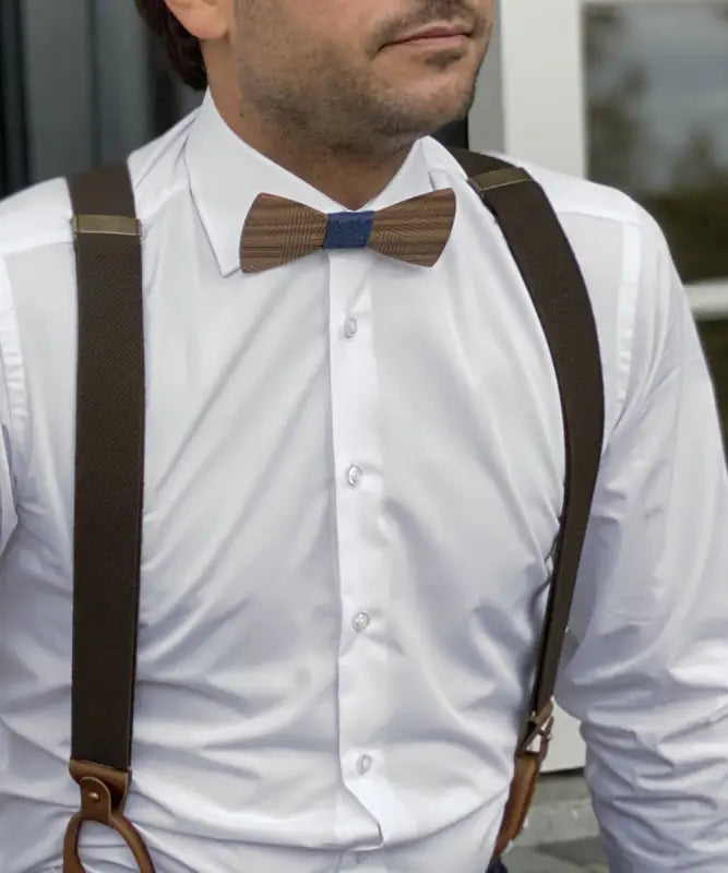 Hängslen Classic Luxe Essential brun - Bretels