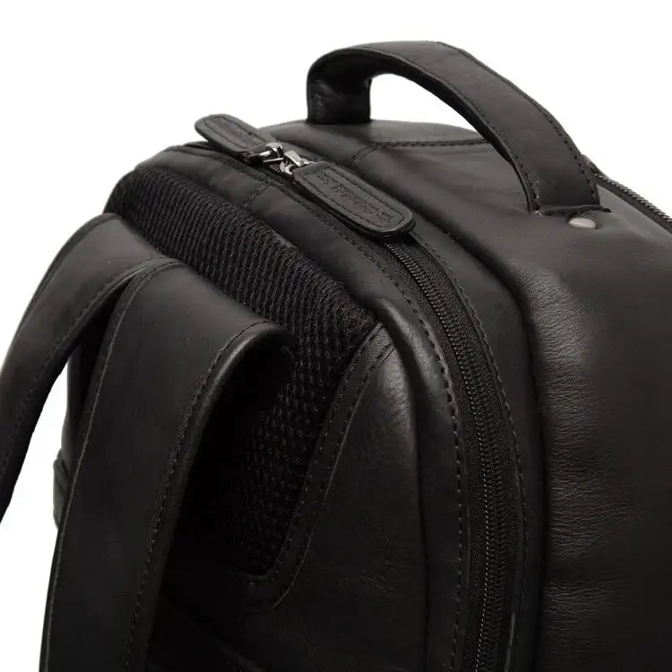 Leder Rucksack - The Chesterfield Brand Tokyo Schwarz