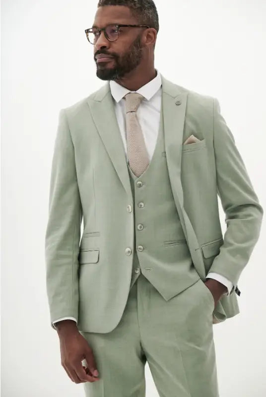 Marc Darcy – Kavaj Finley Mossgrön - Colbert