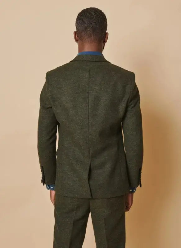 Marc Darcy - Kavaj Marlow Olive Tweed - Kavaj