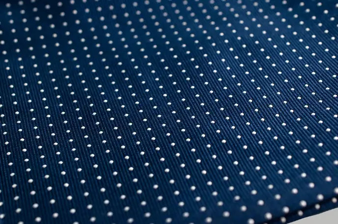 Slipsset Navy Dots - Cavani - gentleman set