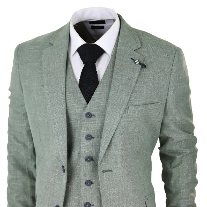 Tredelad kostym Cavani Sage slim fit suit - driedelig pak