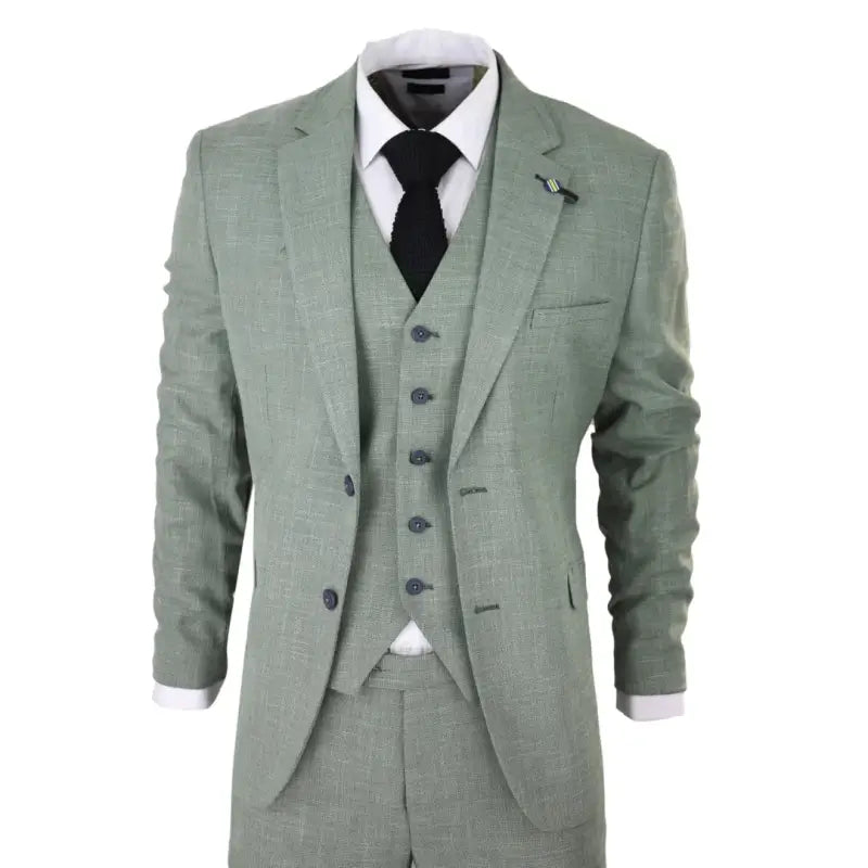 Tredelad kostym Cavani Sage slim fit suit - driedelig pak