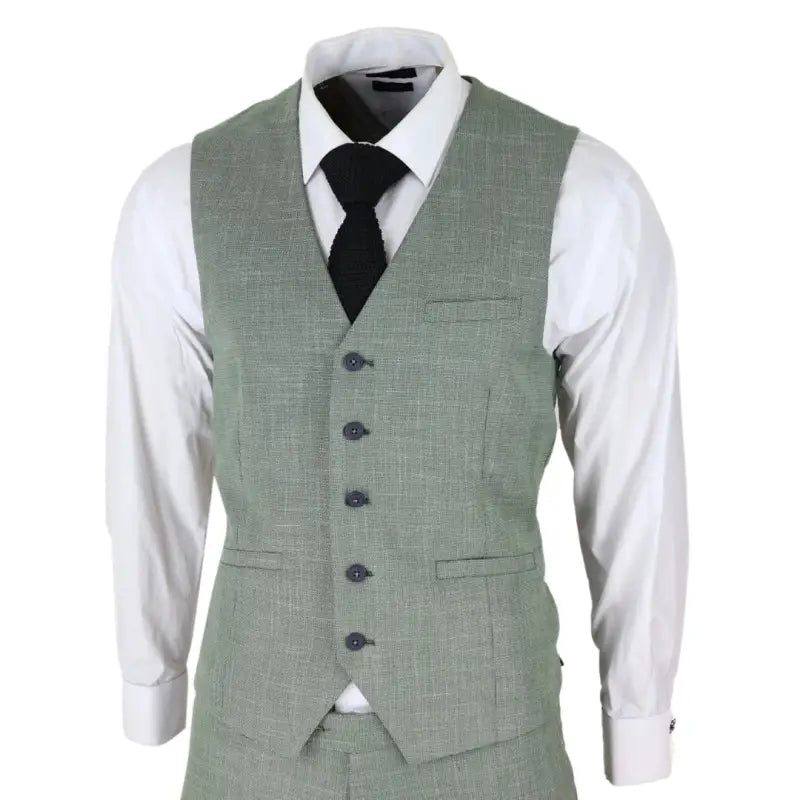 Tredelad kostym Cavani Sage slim fit suit - driedelig pak