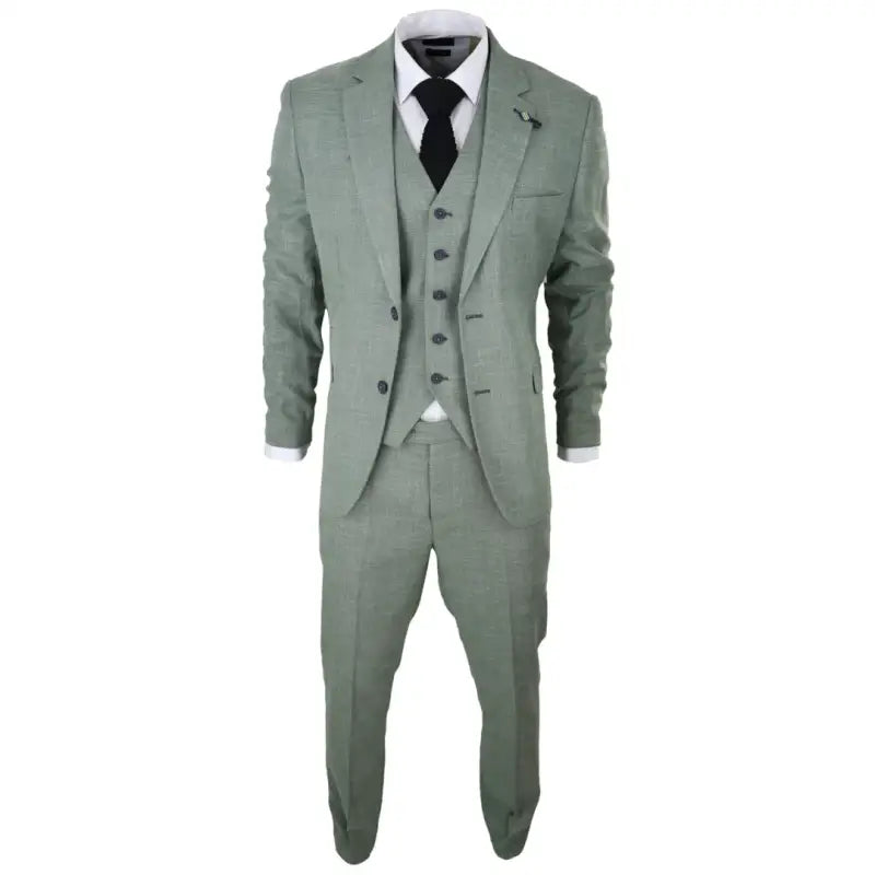 Tredelad kostym Cavani Sage slim fit suit - driedelig pak