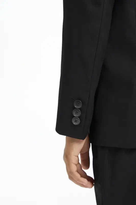 Tredelad kostym för barn – Malibu Svart - Barnkostym