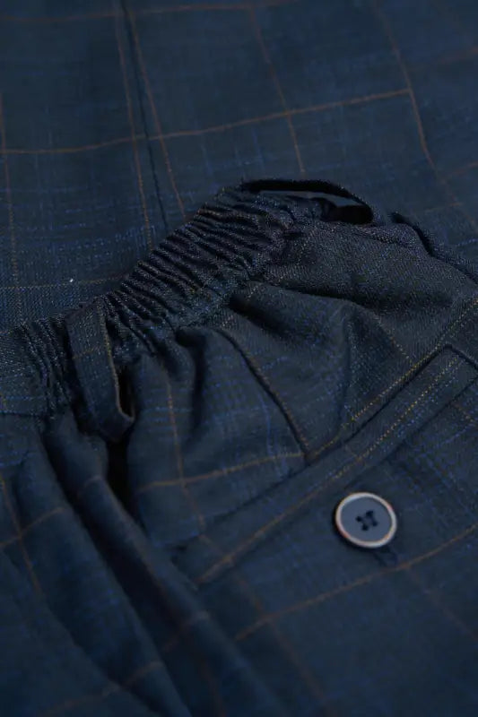 Tredelad kostym för barn – Torino Marinblå - Barnkostym