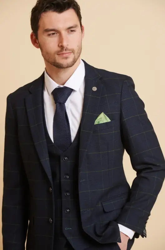 Tredelat Navy Gentleman’s suit - Edison Greenline