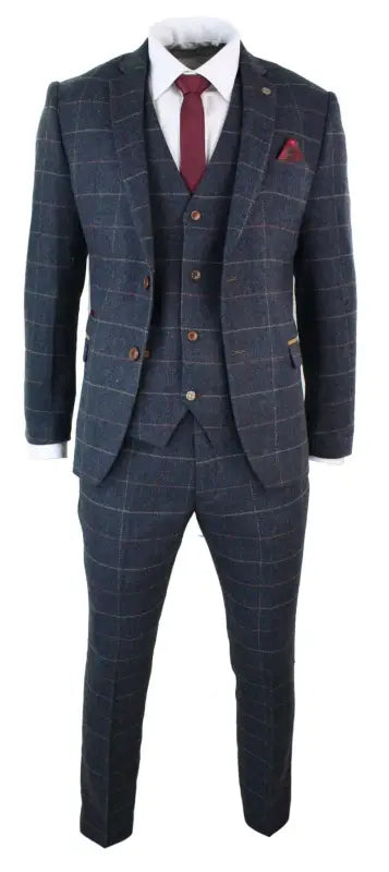 Tredelad kostym tweed Eton - driedelig pak